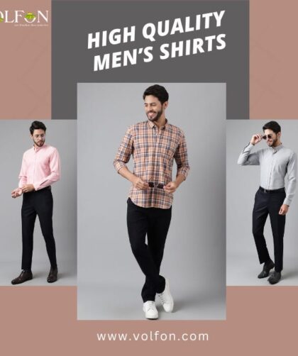 Quality men's dress shirts