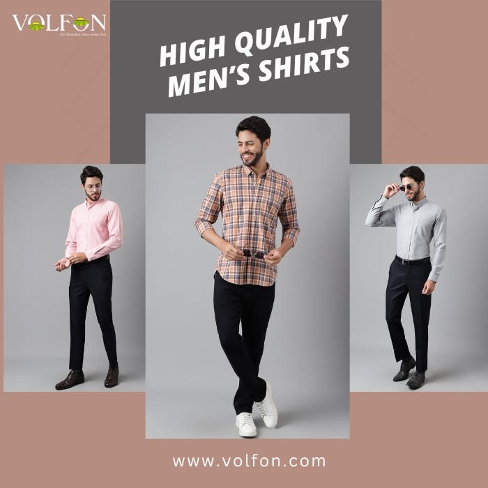 Quality men's dress shirts