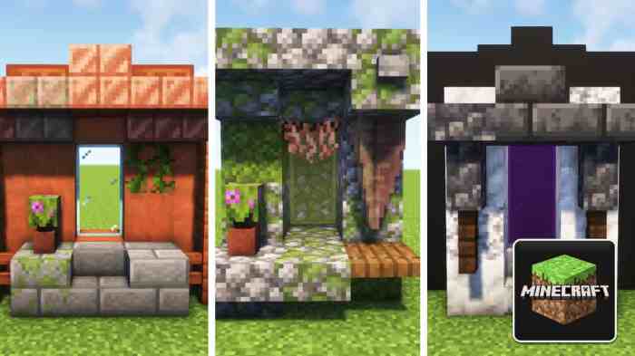 How to decorate windows minecraft