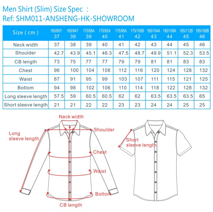 Men's dress shirt conversion