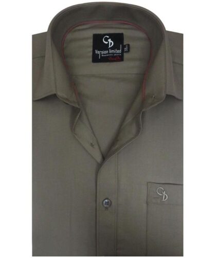 Men's rust colored dress shirt