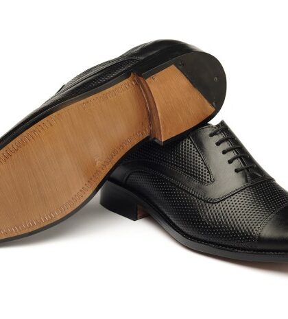 Mens perforated dress shoes