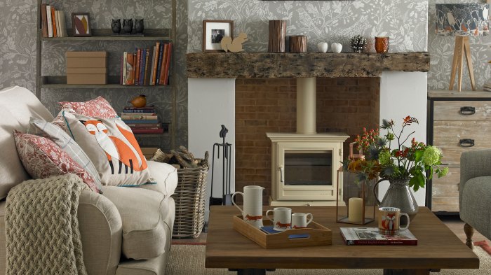 How to decorate country style living room