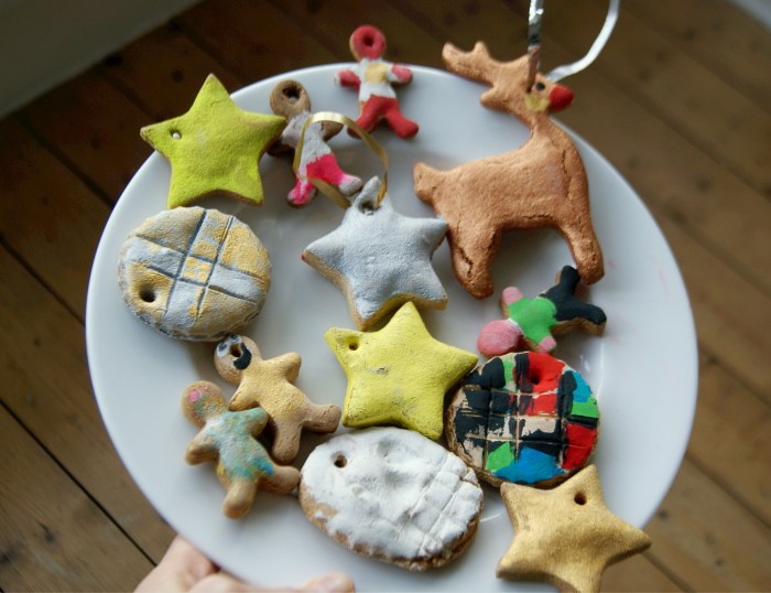 How to make salt dough decoration