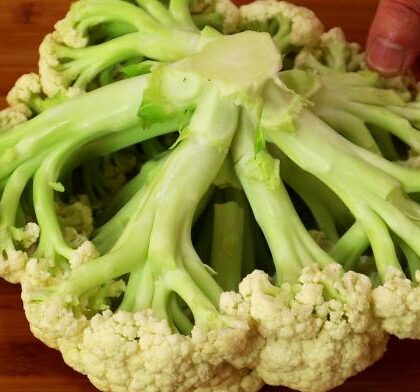 How to cook cauliflower in chinese style