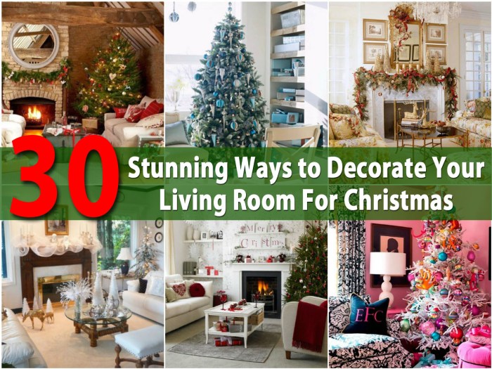 How to decorate a room for christmas