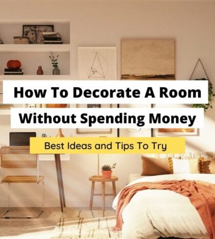 How to decorate your room without money