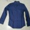 Mens dark blue dress shirt