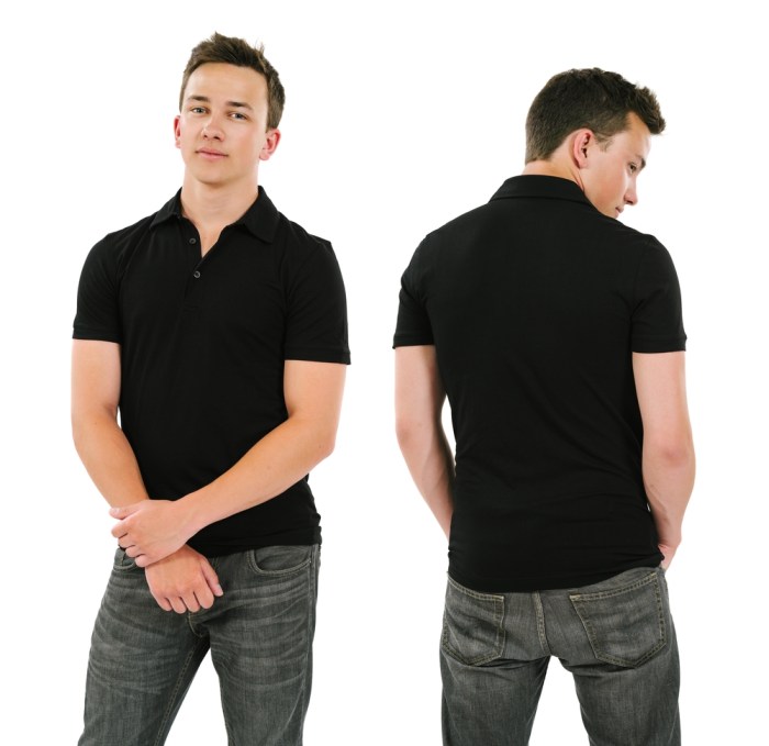 Dress polo shirts for men