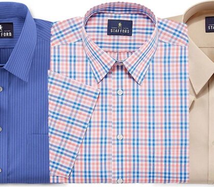 Jcpenney mens red dress shirts