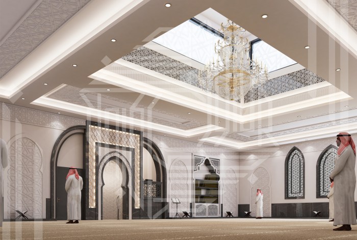 Interior islamic center desain