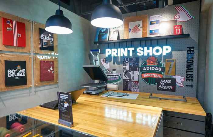 Print shop portfolio printing sign stop banners signs brochure